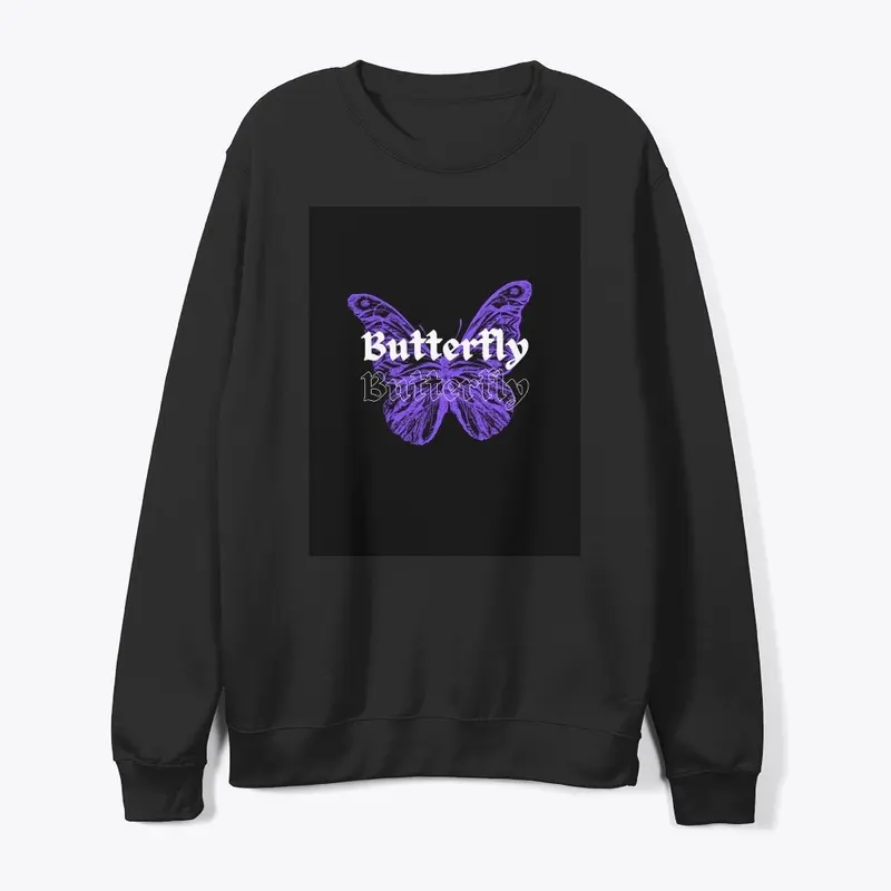 Butterfly Crewneck