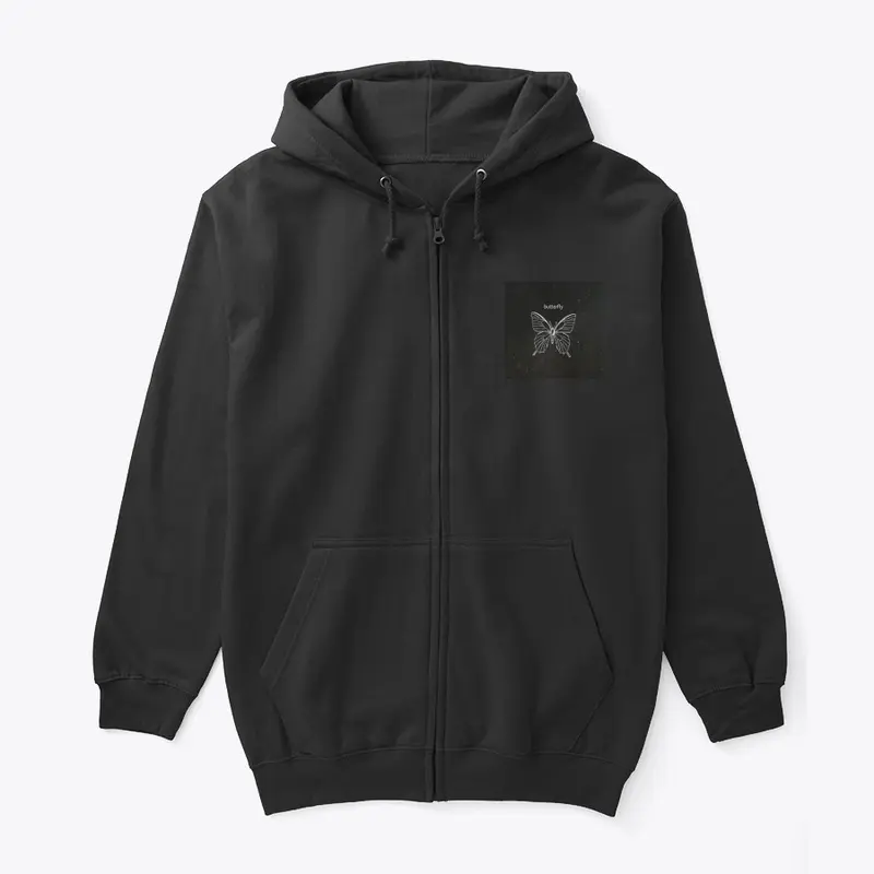 Butterfly Zip Hoodie